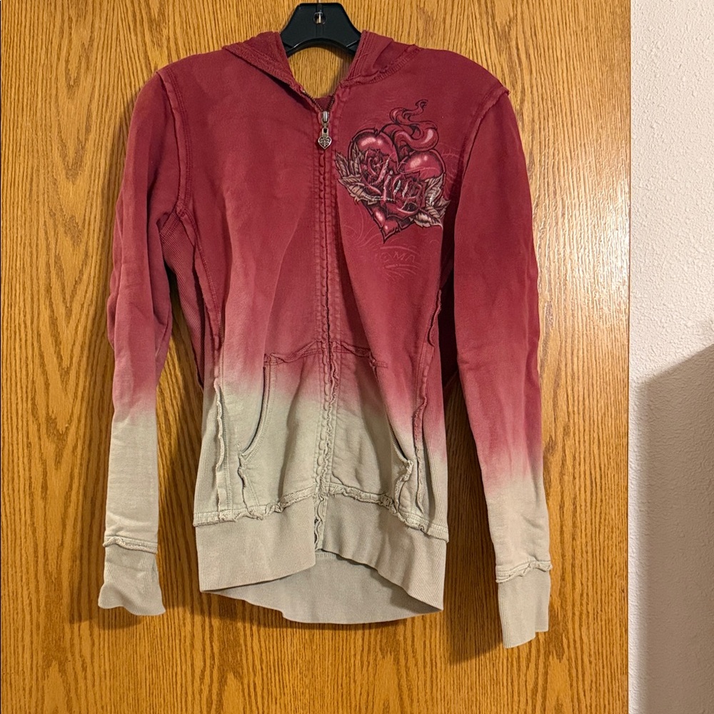 Women's Gradient Hoodie Jacket